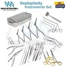 Septoplasty Set For Surgery to Correct Deviated Septum Nasal Instruments
