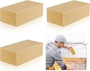 3 Pcs Reusable Soot Eraser Sponge for Dry Cleaning - Effective Soot Remover for Pet Hair, Dust, and Dirt on Painted Walls, Books, and Car Interiors