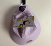 Ponyflo Sunblock Lavender Visor Hat w/ Ponytail Opening