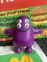 SUPER RARE LIMITED EDITION - McDonald’s, Adult Happy Meal Toy-GRIMACE