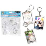 Add Your Own Photo Keyrings (Pack of 12)