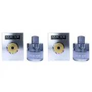 2PK Mirage Azure Noir EDT Eau De Toilette Fragrance Perfume Spray For Men 100ml