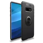 Shockproof TPU Protective Case for Galaxy S10 E, with Invisible Holder(Black)