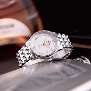 【滿額】瑞士歐米茄手錶碟飛系列全自動機械錶防水歐米加男錶