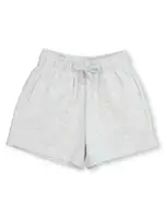 Miss Mango Elasticated Waist Girls Fleece Short, Grey, Size 12