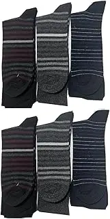COSHAL® Mens Bigfoot Diabetic Socks wide top soft cuff Mens Non-Elastic Socks Oedema friendly Swollen feet Non-Binding Mens Socks