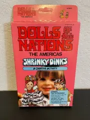 Shrinky Dinks Dolls Of All Nations The Americas A Creative Activity Vintage