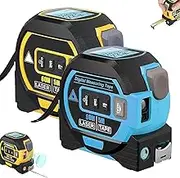 The Almighty Ruler 3-in-1 Laser Measuring Tape, Digital Tape Measure with LED Display & Laser Rangefinder, Precise Measurement Tool for Home, Construction, & DIY Projects