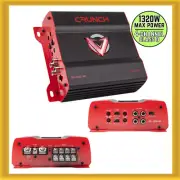 Crunch DR-1325.4D V-Drive 1320W Max Power 4 Channel Car Amplifier Class D New
