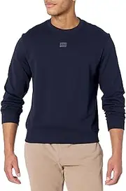 [HUGO] Men's Tonal Center Logo Pullover Sweatshirt