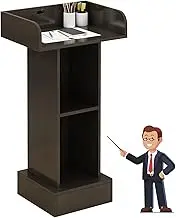 Lectern Podium Stand, Lectern Podium Stand,Lectern Podium Stand,Podium Commercial Lectern Podiums, 2 Storage Room Pulpit Stand, School Classroom Conference Room Lecture Pod,