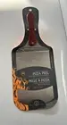 Outset Stainless Steel Pizza Peel with Rosewood Handle