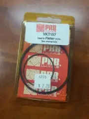 PRB VKT157 VHS VCR Belt repair Kit Fits Fisher FVH-730 VCR 2-Belts NOS