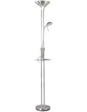 [Lexi Lighting] Seed USB LED Mother & Child Floor Lamp in Satin Chrome