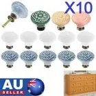 10X Kitchen Knobs Cabinet Pulls Ceramic Handles Cupboard Drawer Door Furniture~