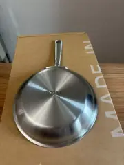 MADE IN Cookware - 8 Inch Stainless Steel Frying Pan - 5 Ply Stainless Clad