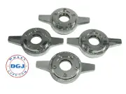 Zenith Locking Style Cut Chrome Knock-Off Spinner Cap for Lowrider Wire Wheels