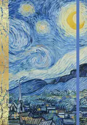 Notebook Van Gogh Starry Night A5 Gibson Gifts 26164
