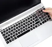 Keyboard Cover for HP 15.6 Laptop 15-dw 15-dy 15-ef 15-db/da/bs 15-bw/HP Envy x360 2-in-1 15.6 15-dy5033dx dy5073dx dy5399nr dy5599nr 15t-dw400/HP 17.3 Laptop 17-by/bs/ca 17-by4022wm by4025nr -Black
