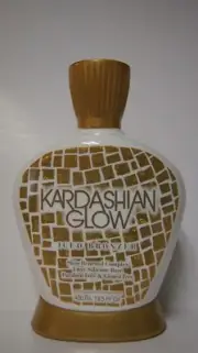 Kardashian Glow Iced Bronzer Skin Renewal Complex Luxe Silicone Tanning Lotion