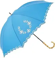 ビコーズ(because) Because B-953740 Long Umbrella Cutwork Lace Blue