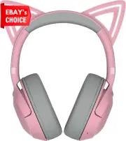 Kraken Kitty V2 - BT Wireless Ultra-Lightweight Esports Headset with RGB Kitty E