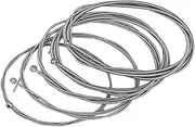 Hoement Replace Your Bass Strings 5pcs Electric Bass Strings Alloy Wrapped for Instruments