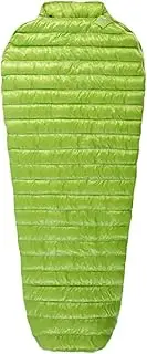 Ultralight Goose Down Mummy Sleeping Bag for Outdoor Camping - Three-Season Comfort and Warmth(Mini L 256g Black)