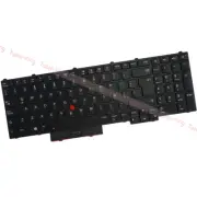 Latin Spanish Backlit Keyboard for Lenovo Thinkpad P71 (Type 20HK, 20HL)