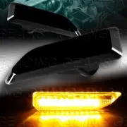 SMOKED LENS LED SIGNAL SIDE MARKER LIGHTS FIT 17-20 MINI COOPER COUNTRYMAN F60 (for: Mini)