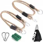 Tree Swing Rope Hammock Tree Straps Hanging Kit, Adjustable Rope Fast & Easy ...