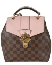 Louis Vuitton Brown Canvas Clapton Backpack (Authentic Pre-Loved)