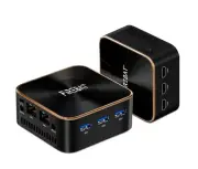 Mini PC N100 Intel, 1TB M.2 SSD SATA 16GB LPDDR5, Smaller Mini Desktop Comput...