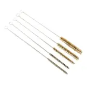 Multifunctional Brass Wire Brush Set, 5 Sizes for Efficient Pipe and Cylinder