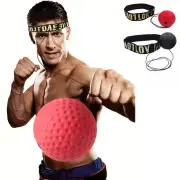 KALOAD 1Pcs Speed Boxing Ball Head-Mounted Punch Sanda Training Hand Eye Reaction Home Sandbag Fitness Gym Equipment
