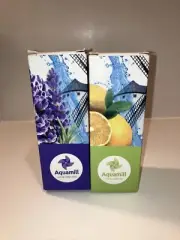 New 2 Aquamill Vitamin Shower Filters Lemon Orange & Lavender Scented Water
