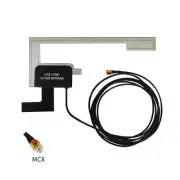 Car DAB DAB+ Digital Radio Aerial Active Antenna Glass Mount MCX Plug 3M