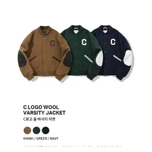 韓國代購 COVERNAT 鋪棉 棒球外套