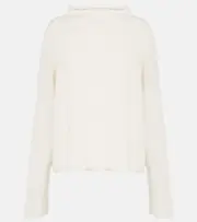 [Lisa Yang] Lisa Yang Sandy cashmere turtleneck sweater XS white