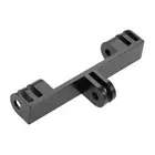 Dual Mount Adapter for GoPro Hero 12/11/10/9/8/7/6/5/4/3 and Other Action Camera