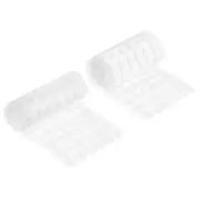 Self Adhesive Dots, 250 Pairs 0.59" - Blending Fabric Hook & Loop (Transparent)