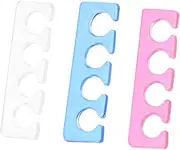 Baluue 3pcs Nail Silicone Points Manicure Nail Separator Nails Tools Nail Beauty Tool Nail Art Supplies Reusable Toe Separator Manicure Tools Nail Art Accessory Toe Spacers