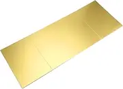 Povxlum Gold Foldable Grazing Board 30*80CM - Recyclable Sharing Platter Plate for Food Serving - Christmas Sweet Table Accessories Tray