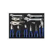 11 Pcs of Kincrome Contour Tool Chests & Trolleys Pliers & Wrenches EVA Tray