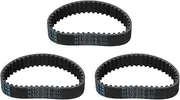 uxcell 3pcs HTD-5M Rubber Timing Belt 43 Teeth, 215mm Pitch Length x 15mm Width x 3.6mm Height, Closed Loop Pulley Timing Belt