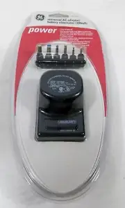 GE Universal AC Adaptor- 1.5-12v Battery Eliminator 300mA