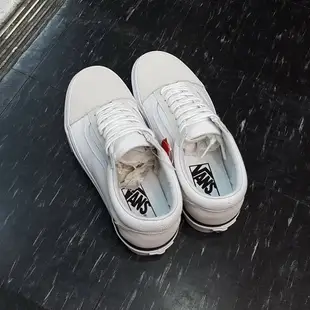 VANS Old Skool 白色 黑線 黑色 白黑 全白 帆布 麂皮 基本款 板鞋