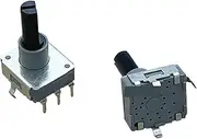 Drum Washing Machine Computer Board Gear Knob Encoder Potentiometer 12 Gear 5 Foot Accessories ，Compatible for Samsung ，Compatible for Sanyo ，Compatible for LG