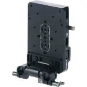 Tilta 15mm Rail to V-Mount Power Adapter - Black