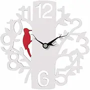 MLSJM Large Outdoor Clock, 16 Inch Retro Large Garden Clock Giant Open Face Waterproof Outdoor Clock for Garden for Garden/Patio/Yard
